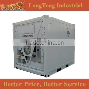 10'ft Offshore Reefer Container With Carrier Refrigerator Unit thumbnail-1