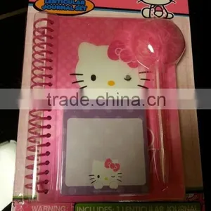PVC Covered Marabou Spiral Notebook thumbnail-1