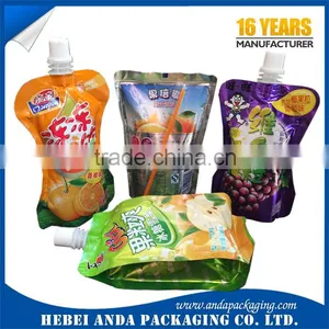 Custom Print Stand up Pouch With Zipper/Plastic Stand up Bag With Spout thumbnail-4