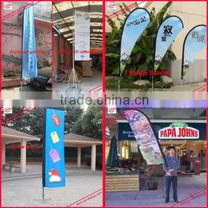 High Quality Seaside Advertising Fiberglass Flying Banner thumbnail-1