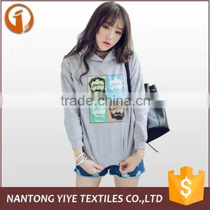 Factory Price 2016 Hot Selling Hoodie Custom Digital Printing Design Fleece Sweatshirt Pullover thumbnail-1