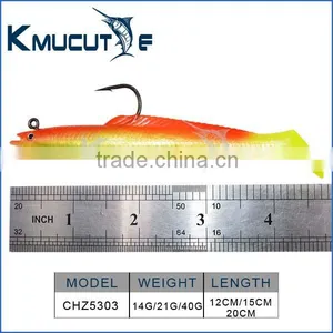 SAND EELS COARSE SEA FISHING SAND EEL JIG HEAD LURES BASS thumbnail-3
