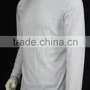 100% Cotton Turtleneck Customer Logo Man Polo T-shirt thumbnail-2
