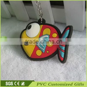 Wholesale Soft Pvc Fish Shape Keychain thumbnail-1