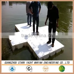 Plastic Modular Hdpe Pontoon Floating Dock thumbnail-1