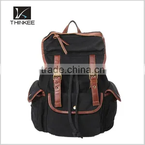 China New Products Fashion Unisex Canvas Bag Back Pack thumbnail-4