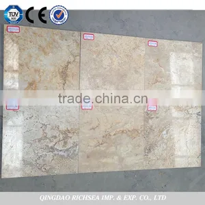 Polished Yellow 60*60 Travertine Tiles thumbnail-1