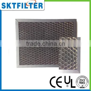 Low Resistance g3 g4 High Quality Pre Activated Carbon Honeycomb Air Filter thumbnail-1