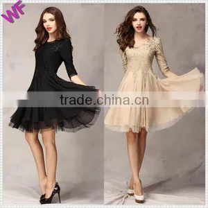 New Fashion Design Girls Lace Dress thumbnail-1