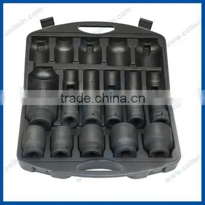 11pcs Truck Wheel Impact Sockets Set thumbnail-1