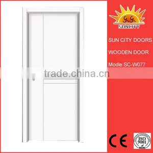 SC-W077 Solid Door Type and Interior Position Office Solid Wood Doors thumbnail-1
