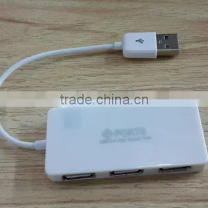 Computer Flat Slim 4 Port Usb 2.0 Hub as Promotional Gift thumbnail-3