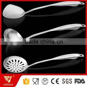 Mirror Finish Stainless Steel Kitchen Utensil 304 Serving Cooking Utensil Set thumbnail-2