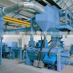 Round Rod Anticorrosion Treatment Surface Cleaning Shotblasting Machine thumbnail-2