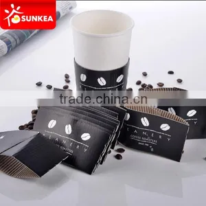 Wholesale Kraft Cup Sleeves for Hot Cups, Cup Wraps thumbnail-6