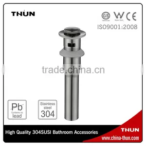 THUN Durable 304 Stainless Steel Washbasin Pop up Drain thumbnail-1