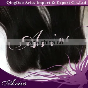 Cheap Silk Base Virgin Brazilian Human Hair Lace Frontal Piece thumbnail-1