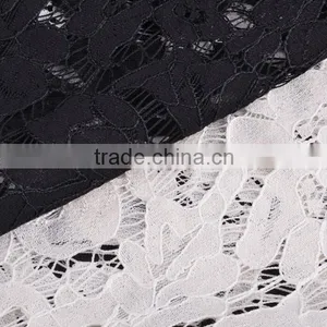 2016 New Fashion Black Long Lace Evening Gown African Lace Fabric thumbnail-3