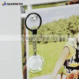 Sublimation Crystal/custom/metal Keychain for Sublimation thumbnail-1