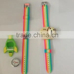 Rainbow Water Resisitant Japan Movement Watch New Unique Airplane Design thumbnail-6