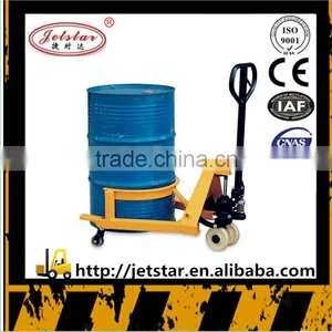 Hydraulic Manual Hand Lift Pallet Oil Drum Stacker thumbnail-2