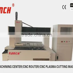 Small Cnc Mould Router /400mm Z Axis/AC Servo/HSD 3.0kw Spindle/platform Moving/ Cast Whole Structure/ 3 Axxis Ball Screw Drive thumbnail-1