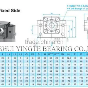 BK15 Ball Screw Support Made in China in Good Quality Cheap Prices Hot Sale thumbnail-2