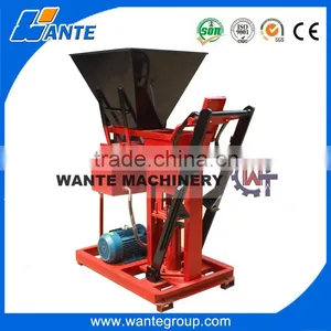 WANTE BRAND Fast Selling Industrial WT1-25 Clay Interlocking Brick Making Machine in South Africa thumbnail-4