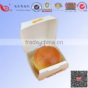 Eco-friendly Food Paper Box Disposable Hamburgers Box thumbnail-1