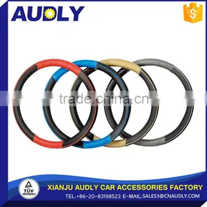 New Design 38cm Polyuethane Car Steering Wheel thumbnail-1