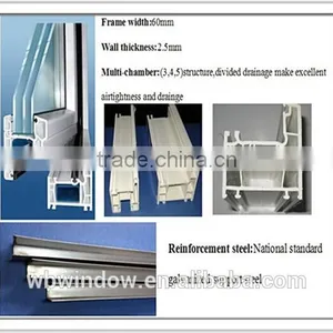 Good Insulating PVC/UPVC Windows With Built in Blinds thumbnail-2