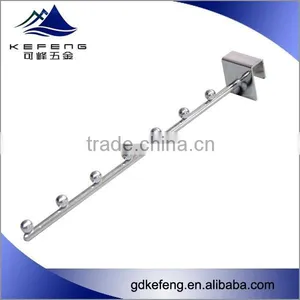 Metal Display Hook With Beads/hanging Hook for Garment Shop KF-D014 thumbnail-1