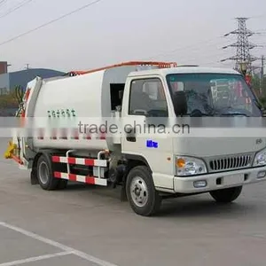 JAC 7cbm Compression Garbage Collector Truck thumbnail-1