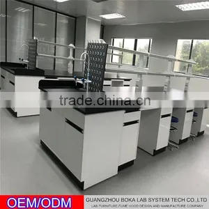 Solid Physichemical Board Material and Laboratory Furniture Type Electrical Work Bench thumbnail-4