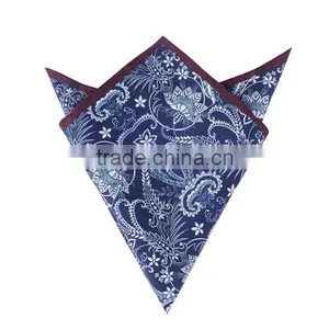 Classic Print Pure Silk Pocket Square thumbnail-1