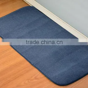 Sinland Anti-slip Bath Rug Non-slip Bathroom Mat Soft Door Mat 16 by 32 Inch (Dark Grey) thumbnail-1