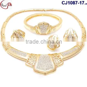 CJ1087 Gold New Coming Fine Workmanship High Quality Jewelry With Rhinestone Matching Dress on Factory Costy thumbnail-3