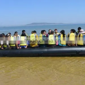 IN STOCK!!0.9mm PVC Material Big Inflatable Boat thumbnail-6