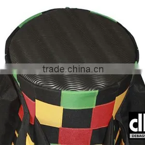 African Djembe Drums Gig Bags Deluxe Rasta Patchwork thumbnail-5