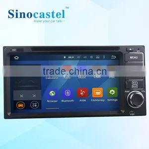 Newest Android 5.1.1 OS 2 Din 6.95 Inch Touch Screen Android Car DVD Player for Toyota Universal With TPMS and Mirror Link thumbnail-1