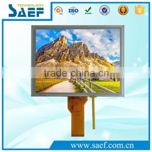 8" Inch LCD Display Module RGB Interface 50 Pins Connector 800x600 Pixel With Touch Screen thumbnail-1