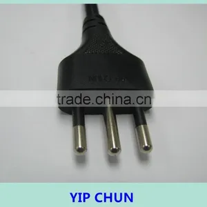 Italy Standard 10A/ 250V3pin Italian Plug thumbnail-1