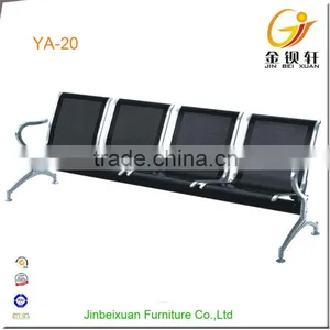 Aalvanization Arms and Feet Bule Color 5-seater Barber Waiting Chairs thumbnail-3