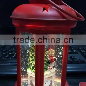 Water Swirling Led Christmas Lantern Light Baterry Operated thumbnail-3