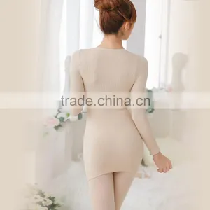 Long Johns Sets Body Slim Thermal Wear, Ladies Underwear thumbnail-4