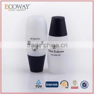 Disposable Cheap White Shampoo Bottles With Black Caps Cosmetic Packing thumbnail-2