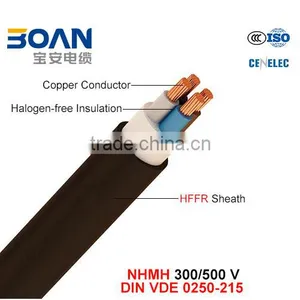 Nhmh Electric Wire 300/500V Cu/Hf/Hffr/Hffr DIN VDE 0250-215 thumbnail-1