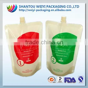 Portable Folding Drink Water Plastic Bag/Water Proof Spout Food Bag/Foldable Drinking Water Spout Pouch thumbnail-4