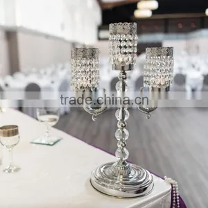 Rechargeable Crystal Chandelier Cordless Table Lamp for Wedding Decoration 2271 thumbnail-1