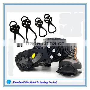 Good Quality 5 Spikes Anti-slip Snow Ice Cleats for Shoes thumbnail-1